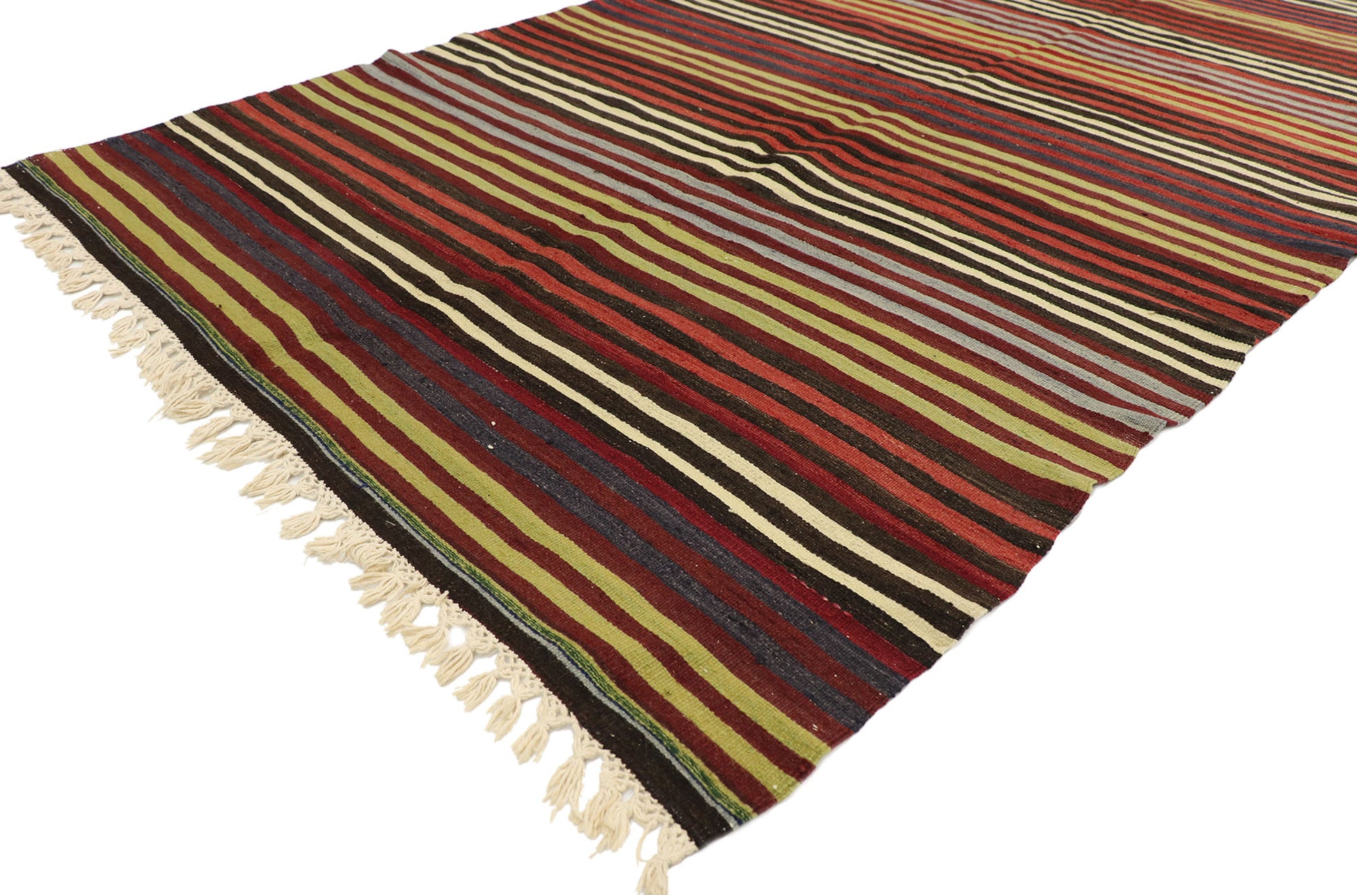 5 x 9 Vintage Turkish Kilim Rug 53127