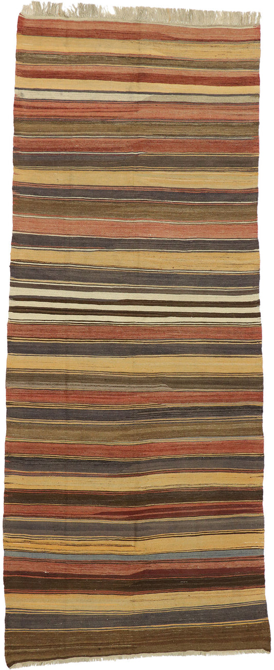 5 x 13 Vintage Turkish Kilim Rug 53128