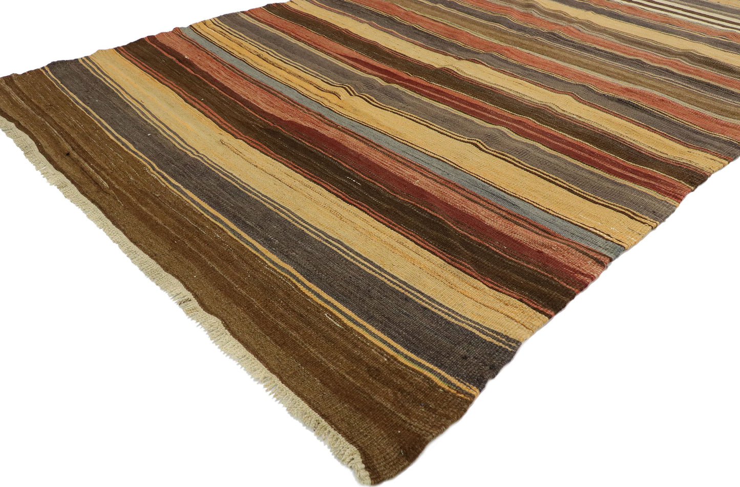 5 x 13 Vintage Turkish Kilim Rug 53128