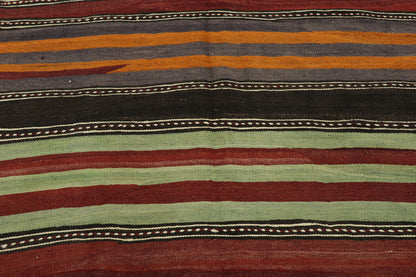 4 x 16 Vintage Turkish Kilim Runner 53129