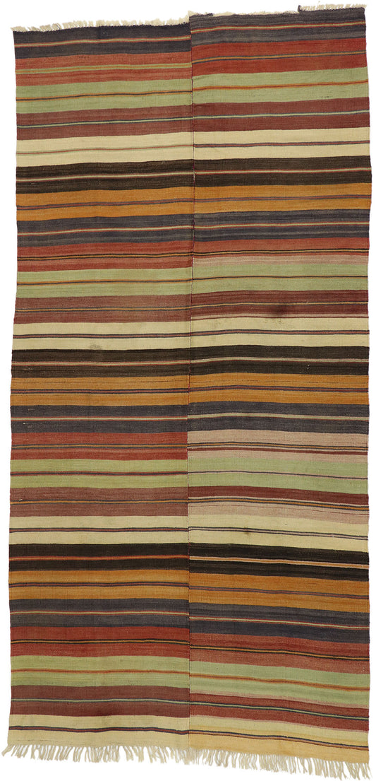 6 x 12 Vintage Turkish Kilim Rug 53130