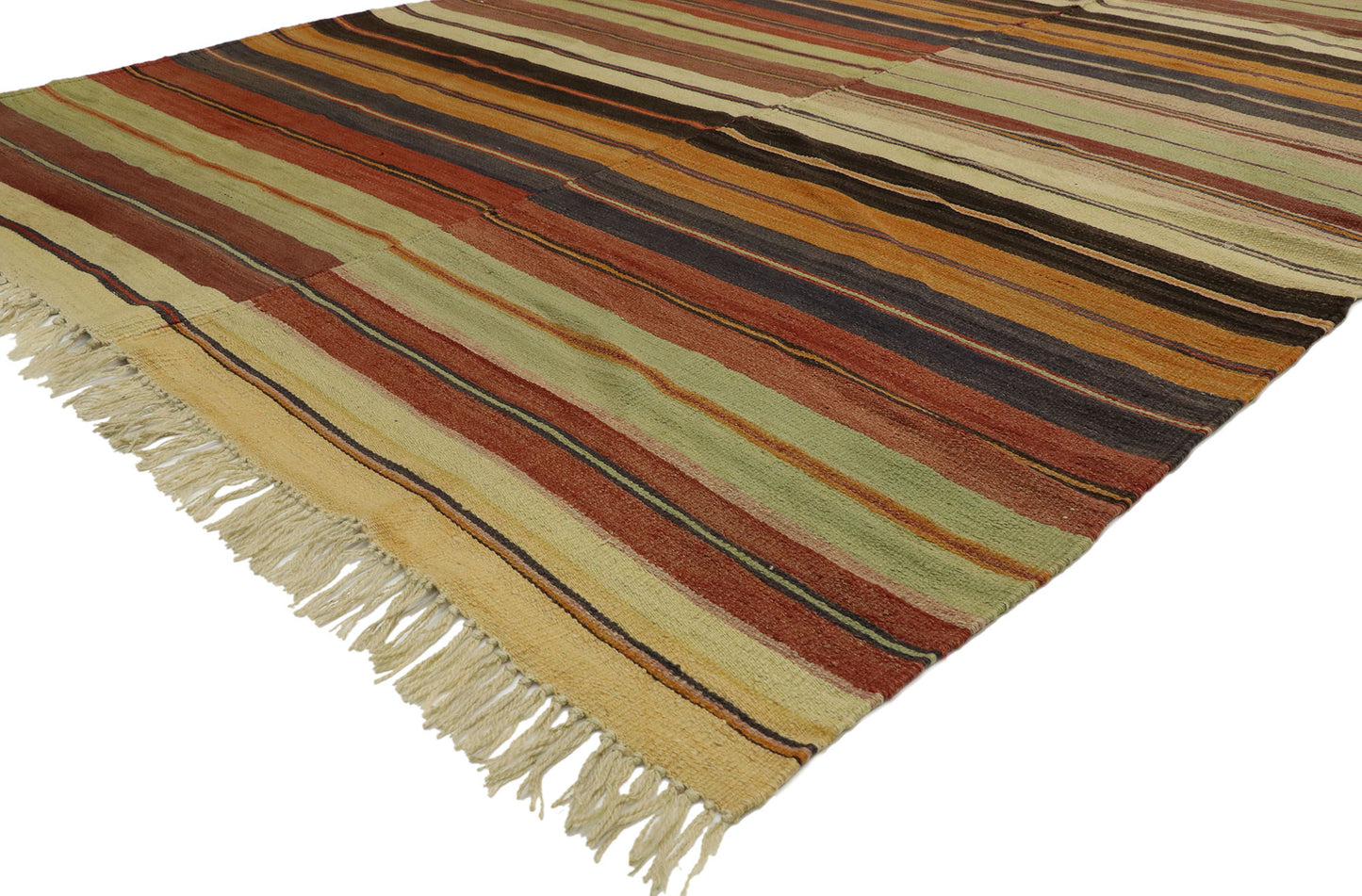 6 x 12 Vintage Turkish Kilim Rug 53130
