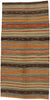 5 x 10 Vintage Turkish Kilim Runner 53134