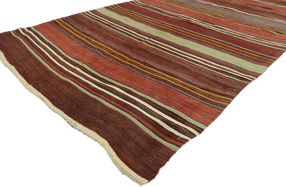 5 x 13 Vintage Turkish Kilim Runner 53135