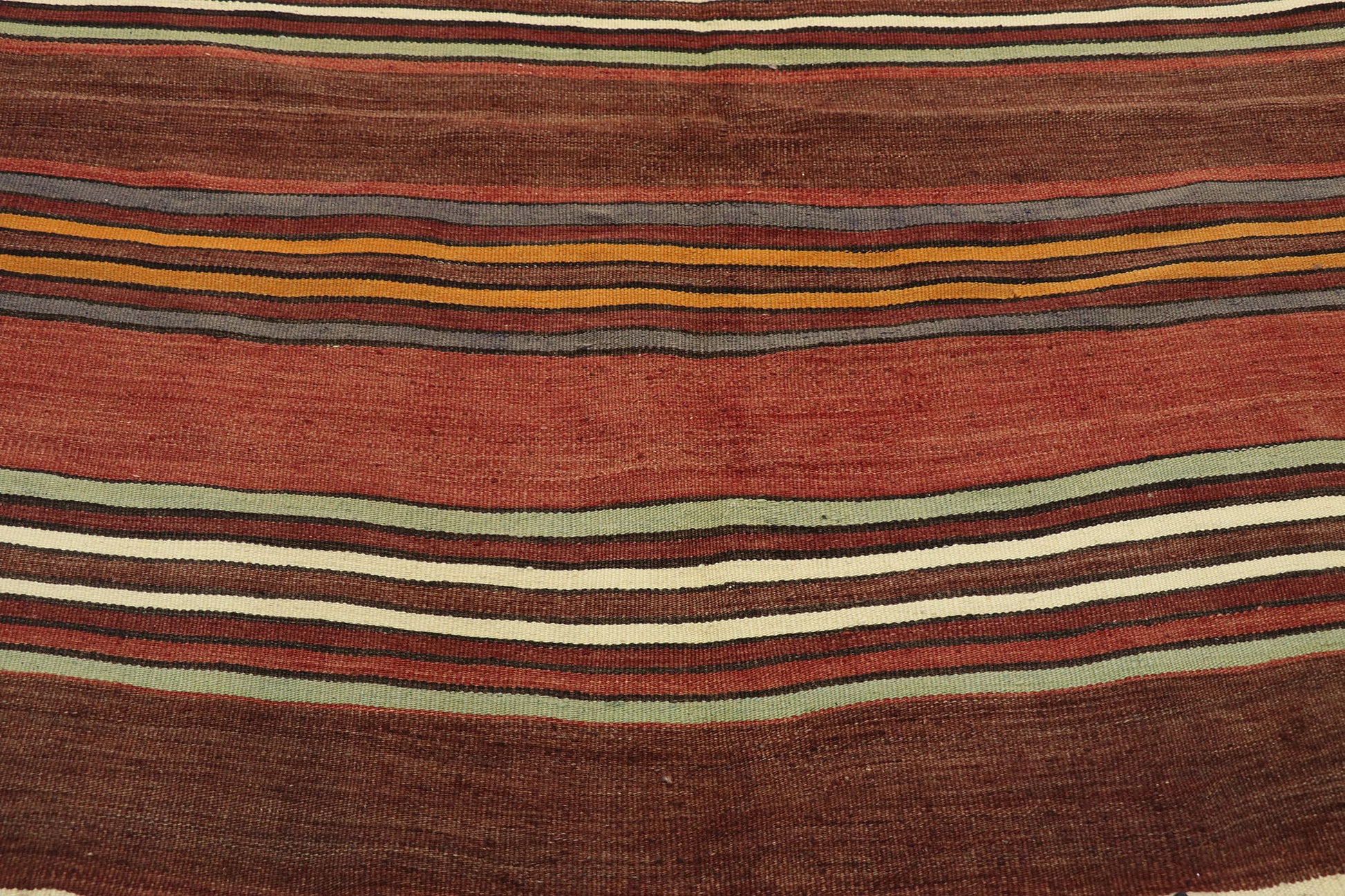 5 x 13 Vintage Turkish Kilim Runner 53135