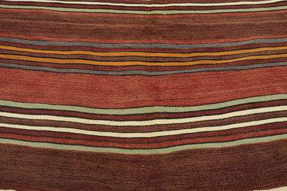 5 x 13 Vintage Turkish Kilim Runner 53135