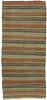 5 x 10 Vintage Turkish Kilim Runner 53137