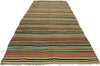 5 x 10 Vintage Turkish Kilim Runner 53137