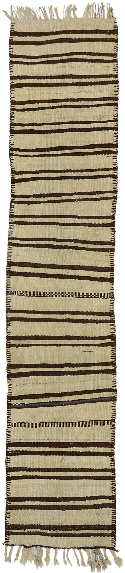 2 x 12 Vintage Turkish Kilim Runner 53138