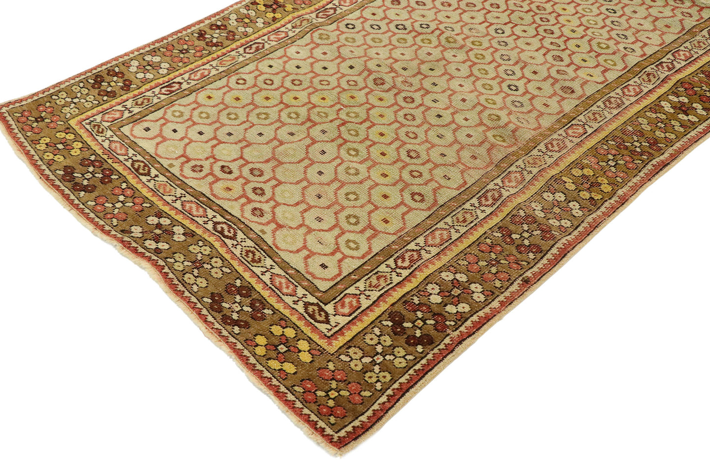 3 x 5 Vintage Turkish Sivas Rug 53142