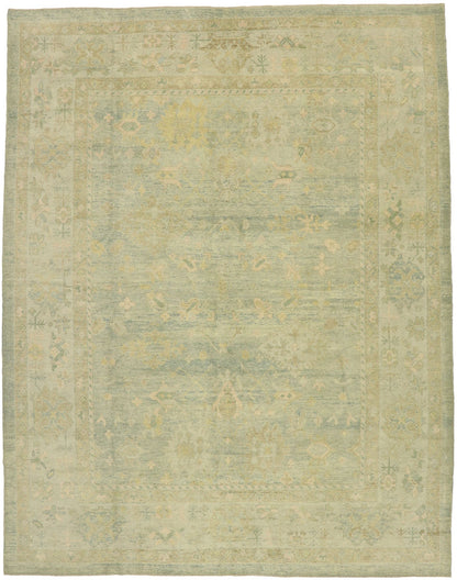 11 x 14 Contemporary Turkish Oushak Rug 53151