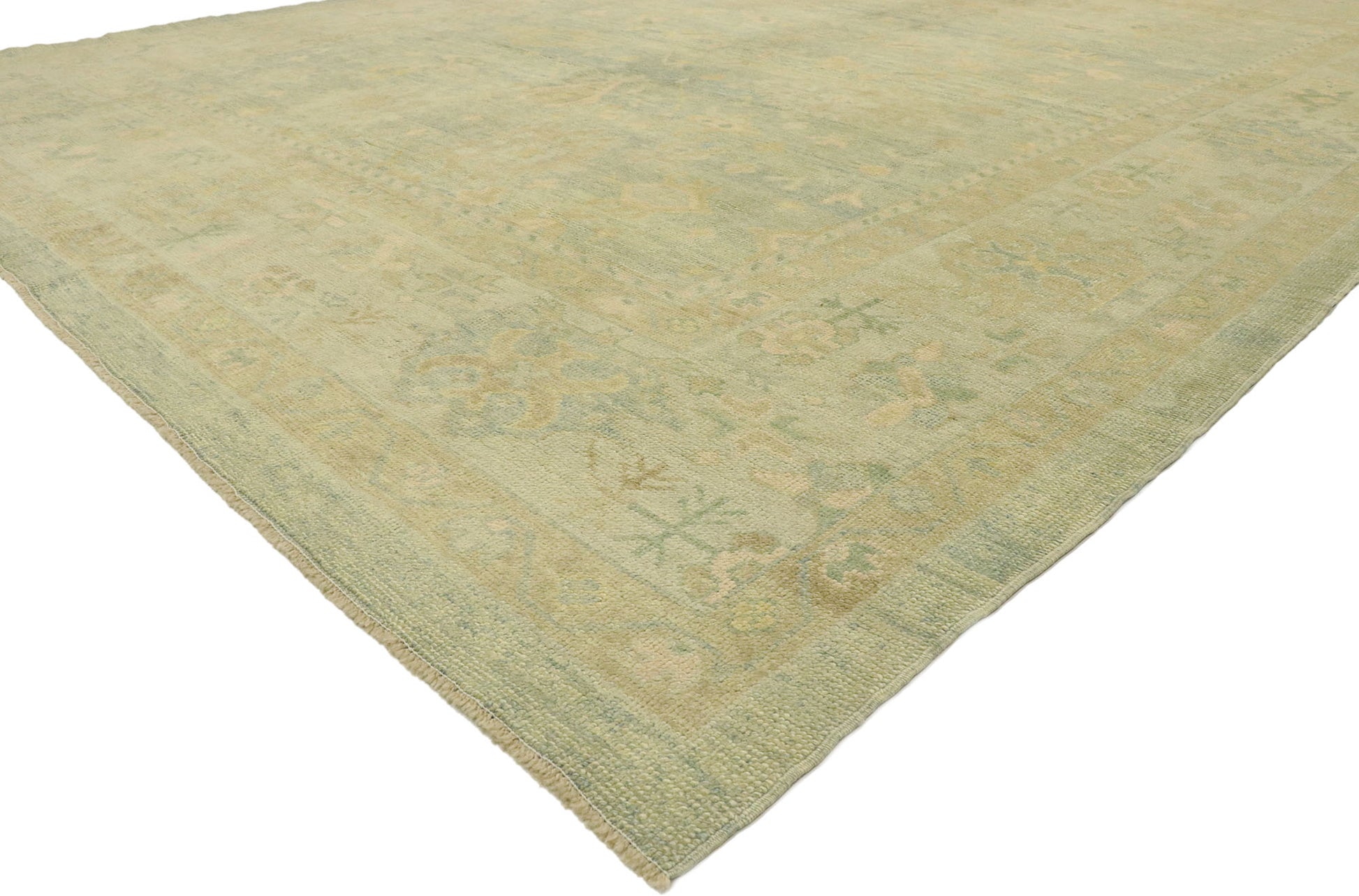 11 x 14 Contemporary Turkish Oushak Rug 53151