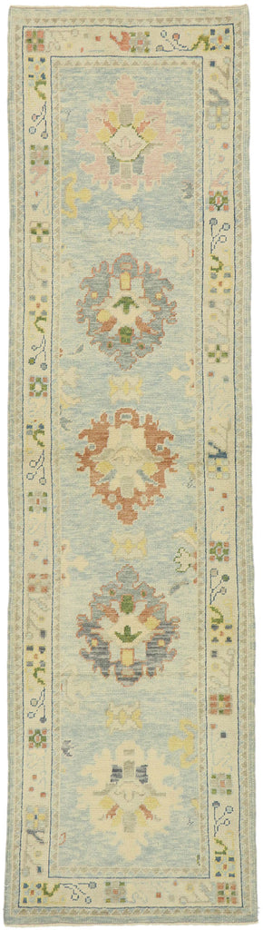 3 x 10 Contemporary Turkish Oushak Runner 53152