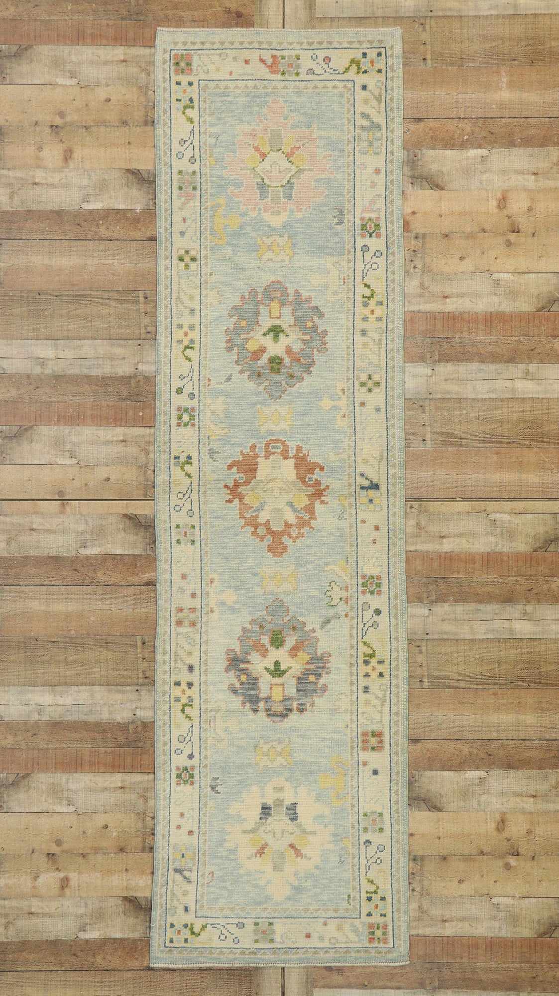 3 x 10 Contemporary Turkish Oushak Runner 53152