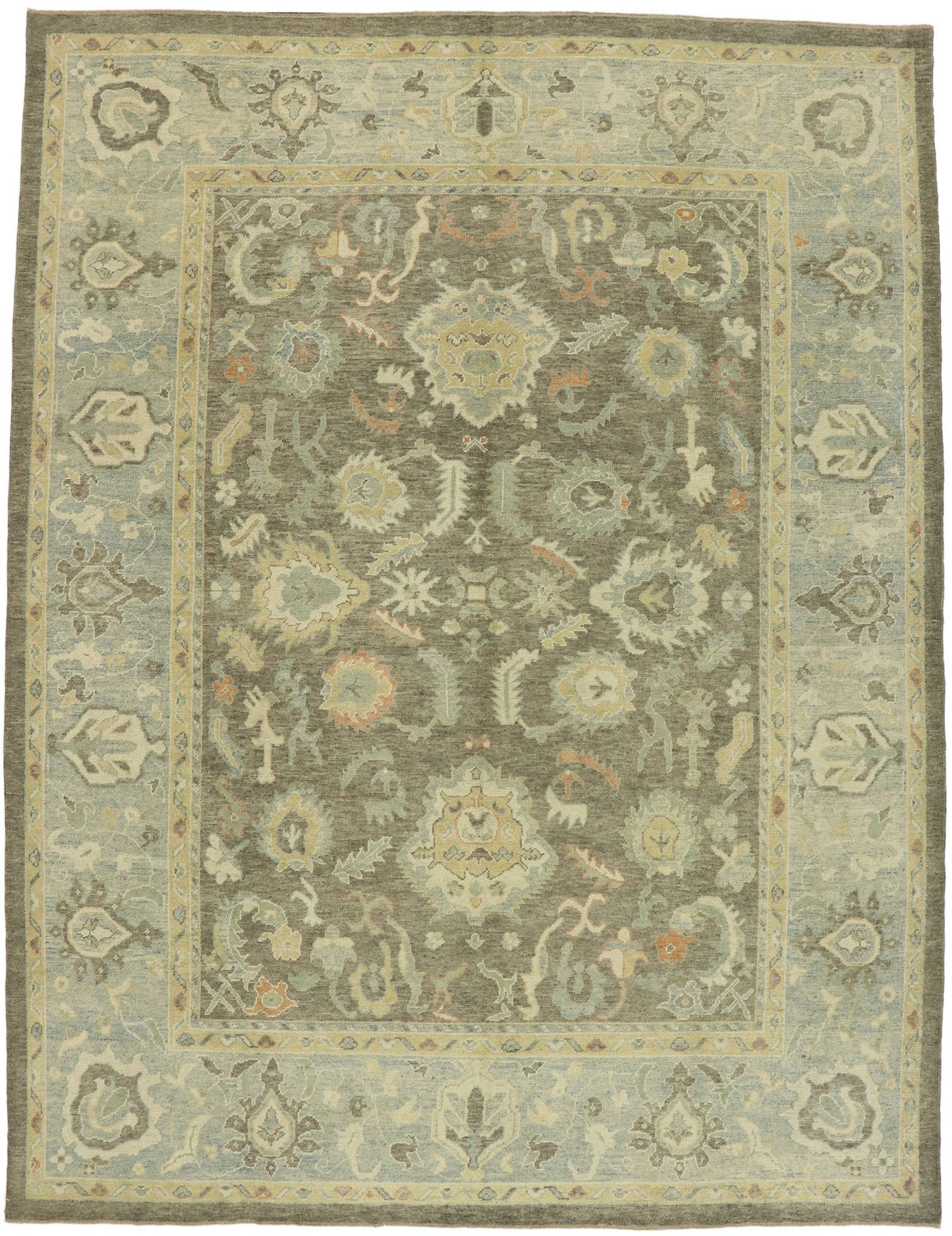 12 x 15 Turkish Oushak Rug 53157