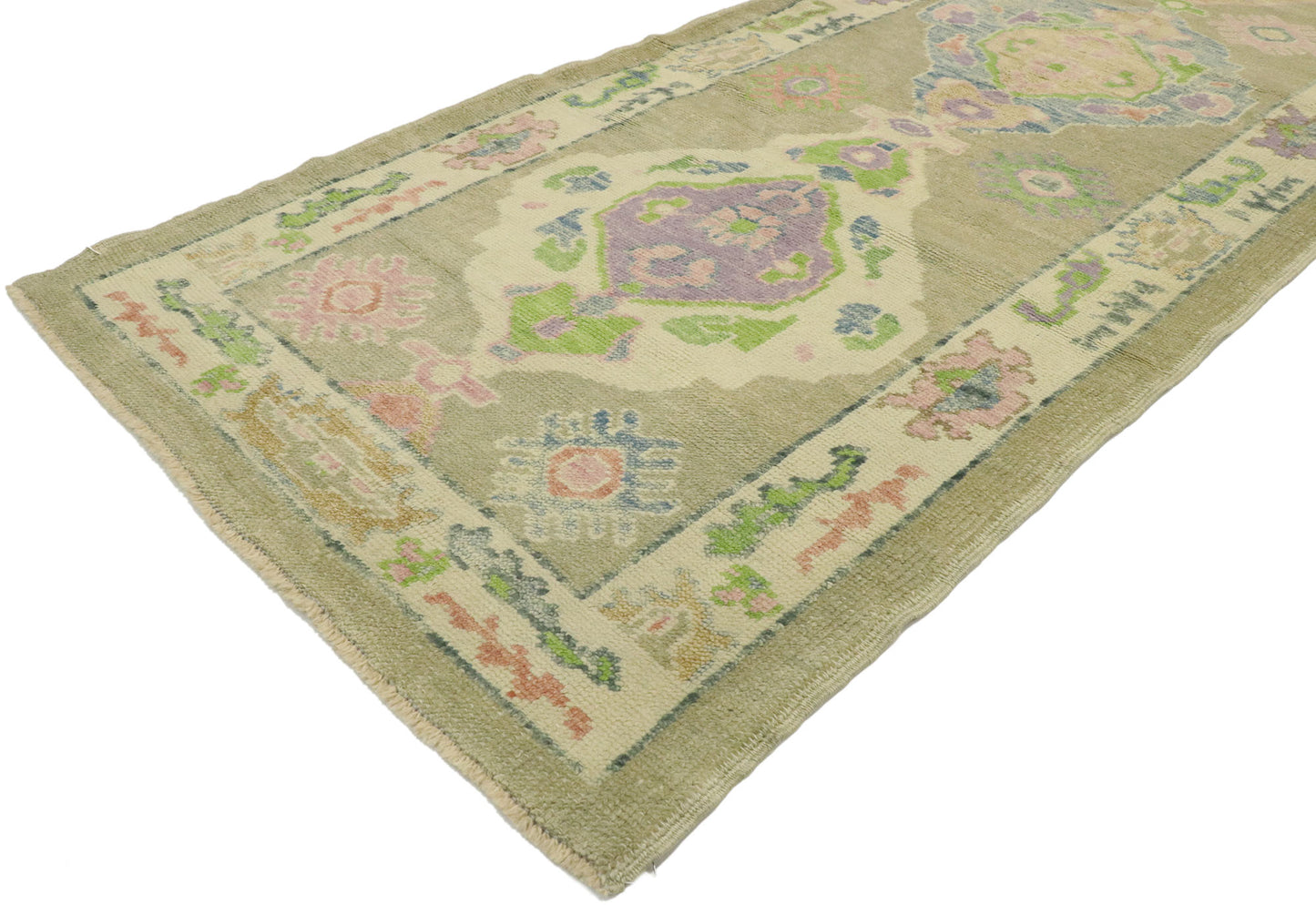3 x 9 Contemporary Turkish Oushak Runner 53160