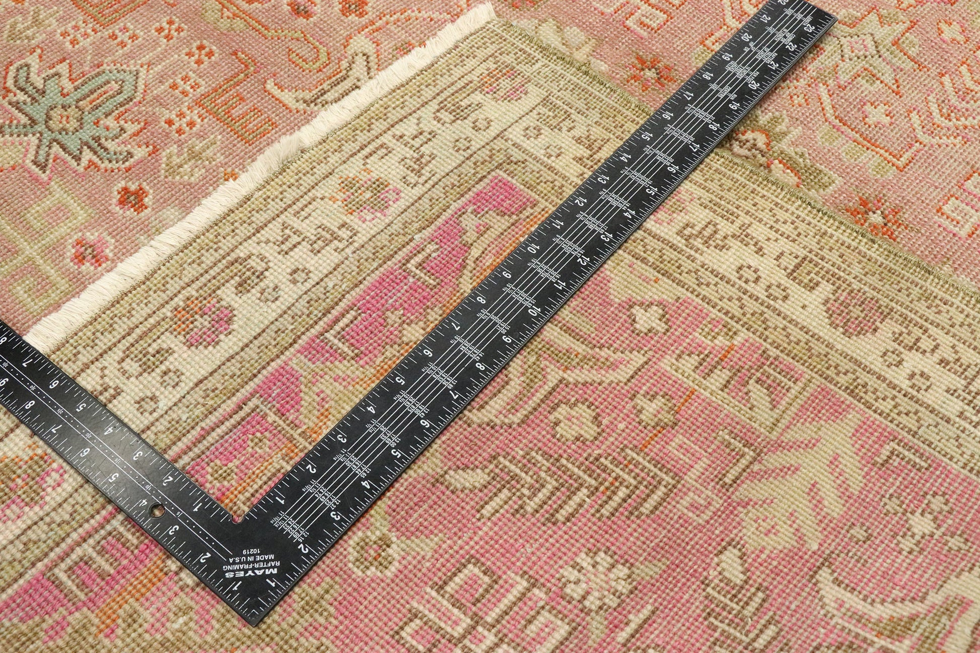 10 x 13 Vintage Persian Tabriz Rug 53163