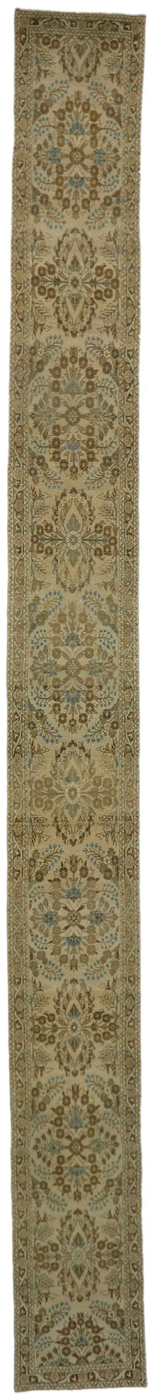 3 x 28 Vintage Persian Hamadan Runner 53164