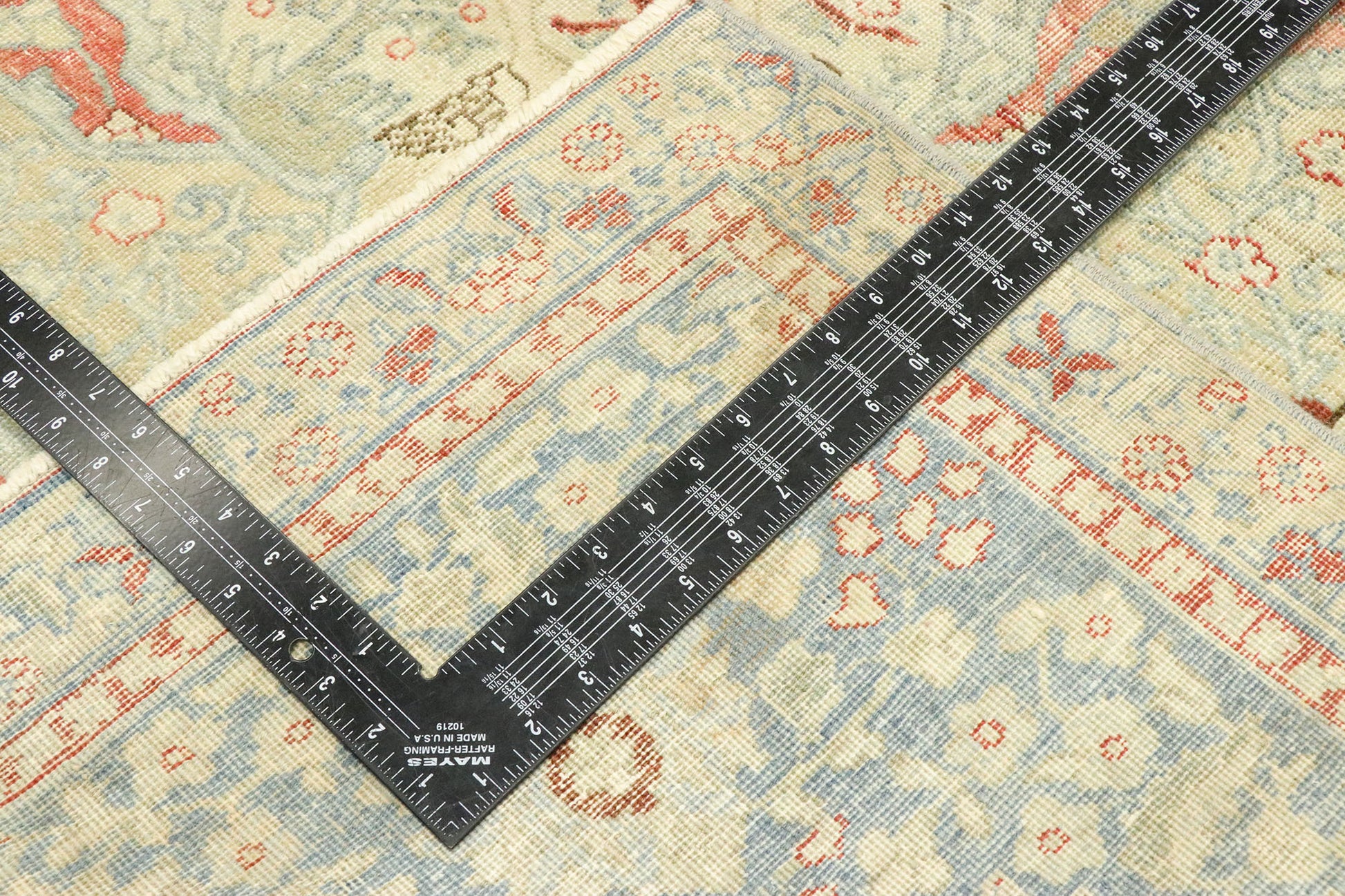 10 x 12 Antique Persian Tabriz Rug 53165