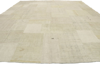 12 x 14 Vintage Turkish Patchwork Rug 53166