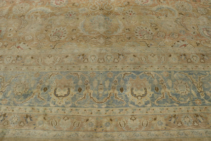 11 x 16 Distressed Antique Persian Mashhad Rug 53170