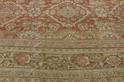 12 x 16 Distressed Antique Persian Mahal Rug 53171