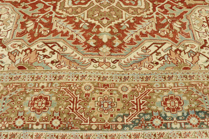 11 x 14 Antique Persian Heriz Rug 53172
