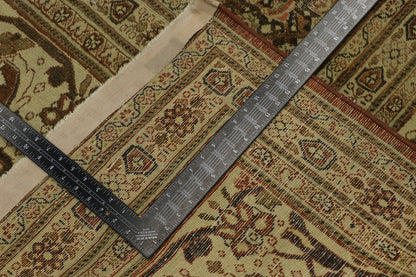 13 x 18 Antique Persian Tabriz Rug 53173