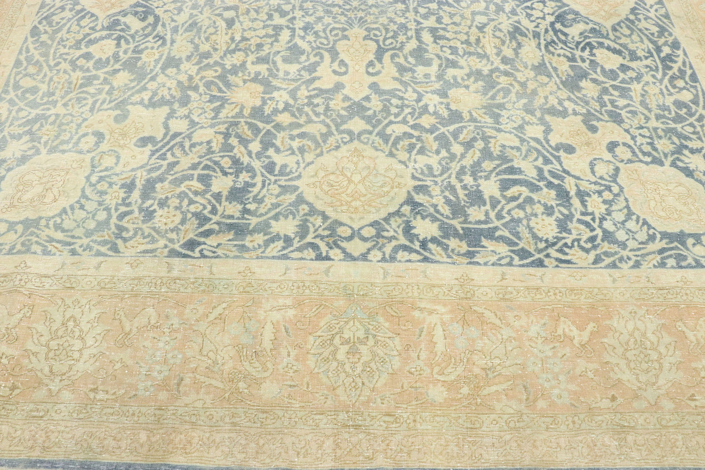 8 x 11 Antique Persian Tabriz Rug 53175