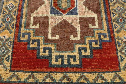3 x 10 Vintage Turkish Oushak Runner 53181