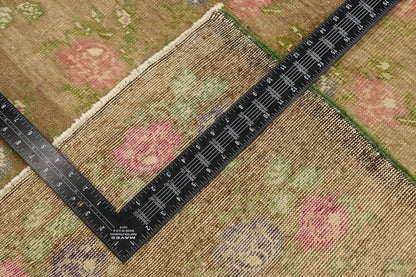 3 x 9 Vintage Turkish Oushak Runner 53182