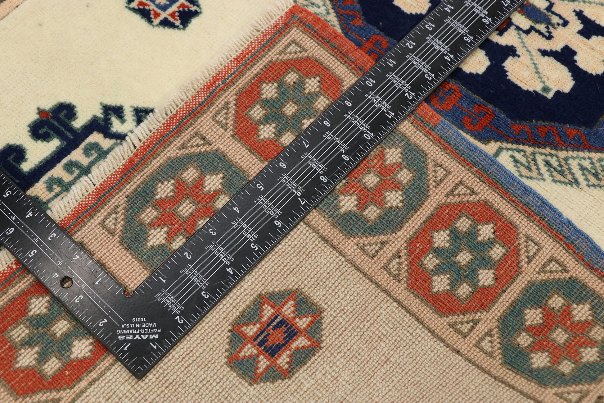 3 x 5 Vintage Turkish Oushak Rug 53185