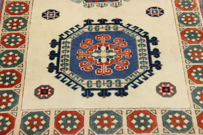 3 x 5 Vintage Turkish Oushak Rug 53185