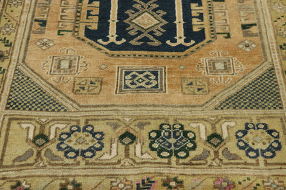 3 x 6 Vintage Turkish Oushak Rug 53187