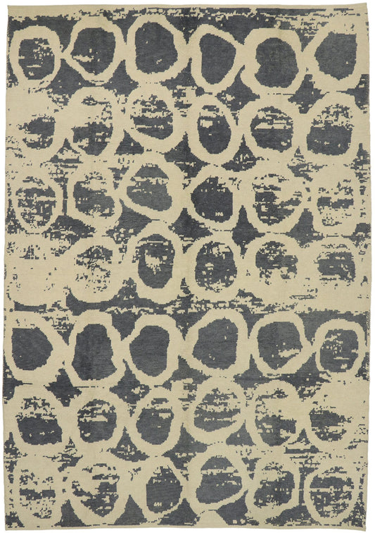 10 x 14 Moroccan Abstract Area Rug 53189