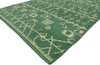 6 x 8 Contemporary Green Moroccan Rug 53193