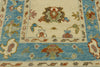 3 x 6 Coloful Turkish Oushak Rug 53196