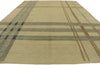 9 x 12 Neutral Plaid Tartan Rug 53198
