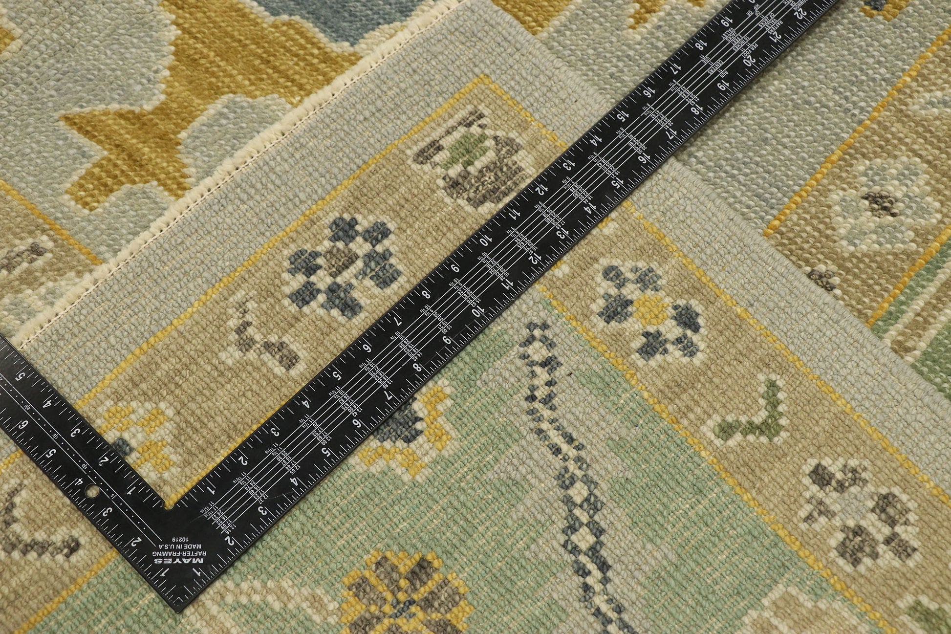 9 x 13 Contemporary Turkish Oushak Rug 53199