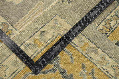 9 x 13 Earthy Turkish Oushak Rug 53206