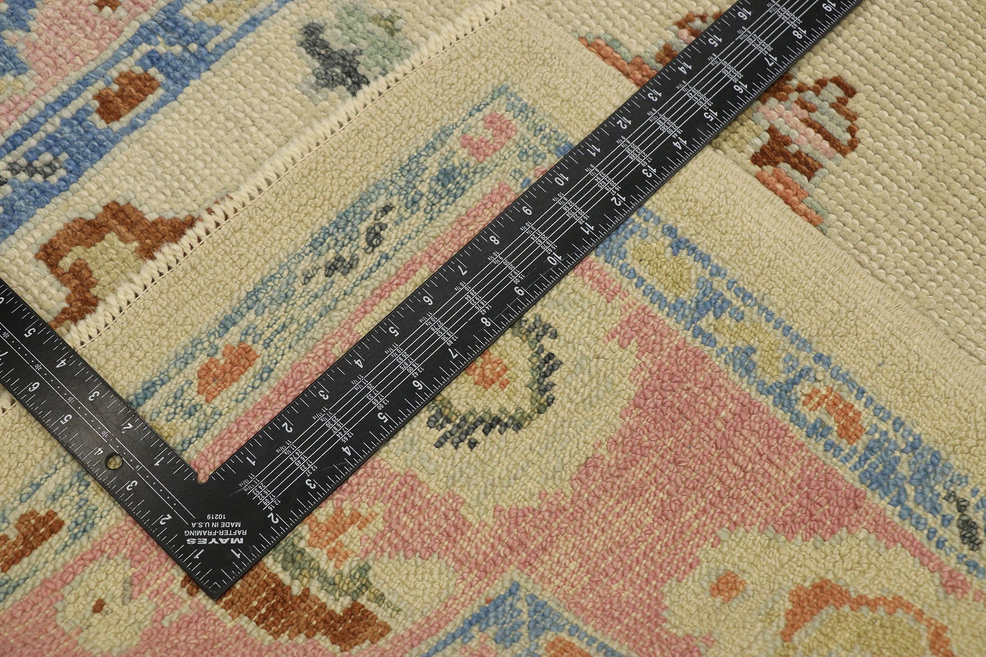 3 x 7 Contemporary Turkish Oushak Rug 53208