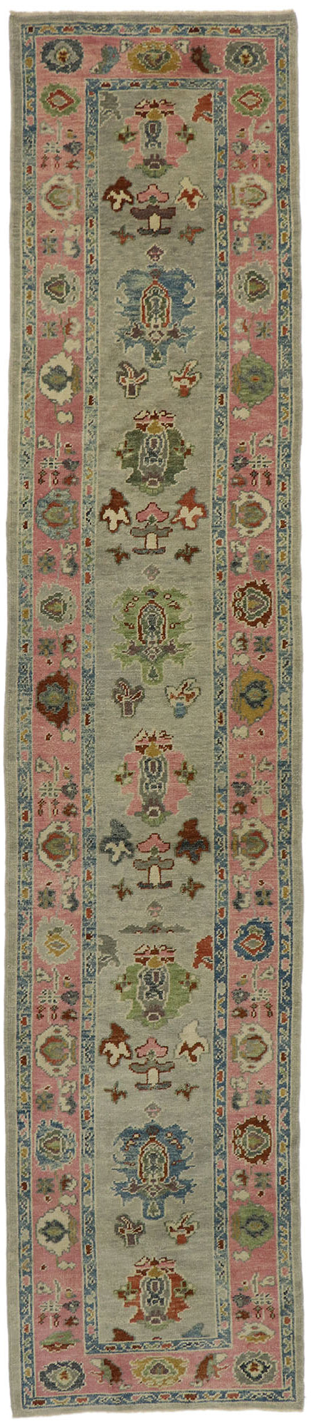 3 x 15 Contemporary Turkish Oushak Rug 53209