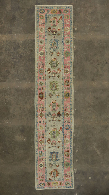 3 x 15 Contemporary Turkish Oushak Rug 53209