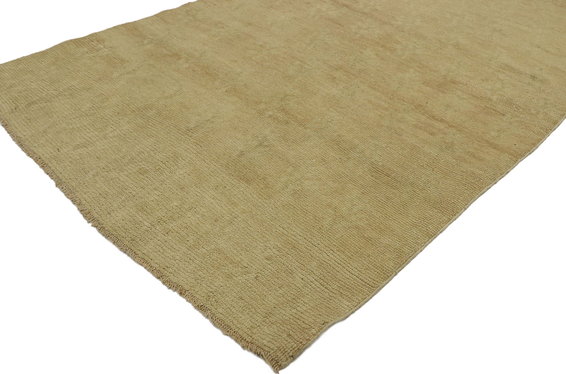 3 x 7 Vintage Turkish Oushak Rug 53211