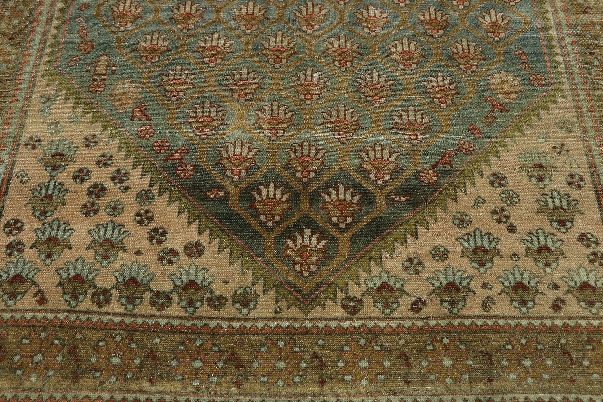 5 x 7 Antique Persian Malayer Rug 53220