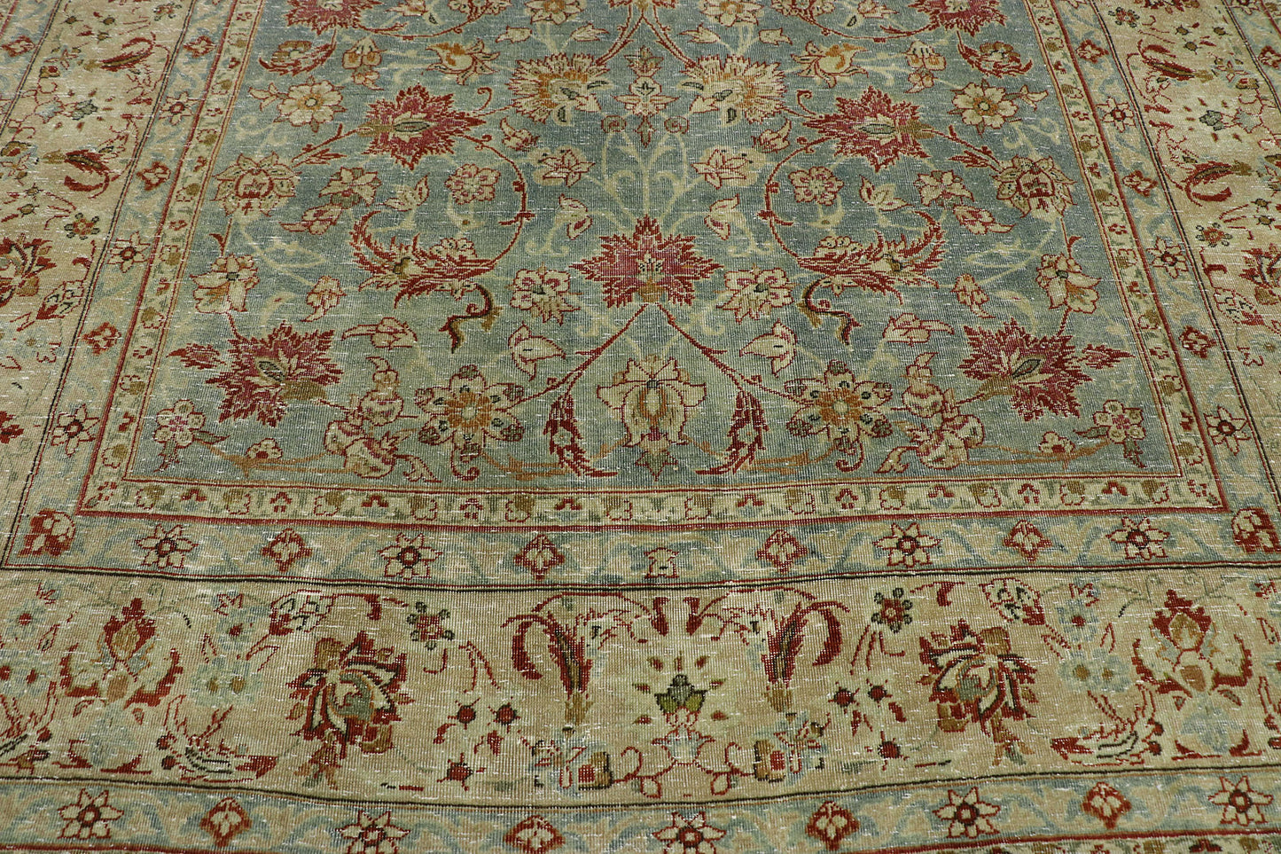 6 x 10 Antique Persian Tabriz Rug 53223