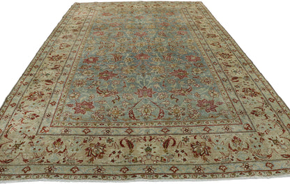 6 x 10 Antique Persian Tabriz Rug 53224