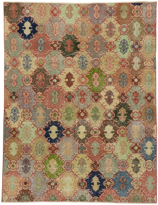 6 x 7 Zeki Muren Vintage Turkish Sivas Rug 53227