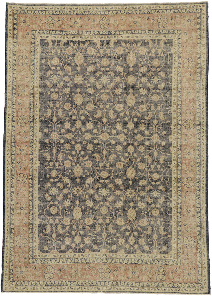 7 x 10 Vintage Turkish Sivas Rug 53228