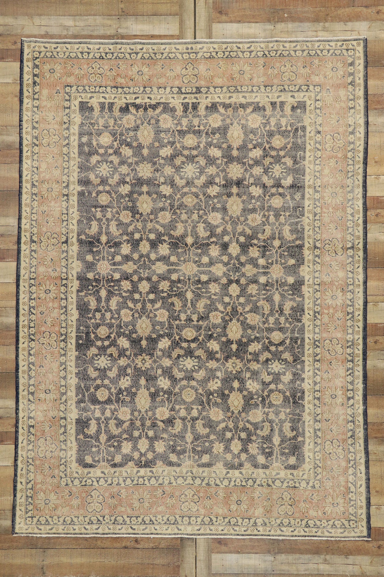 7 x 10 Vintage Turkish Sivas Rug 53228